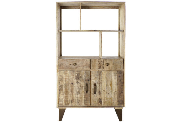 Estantería Mango y Metal Natural – 95 x 44 x 172 cm