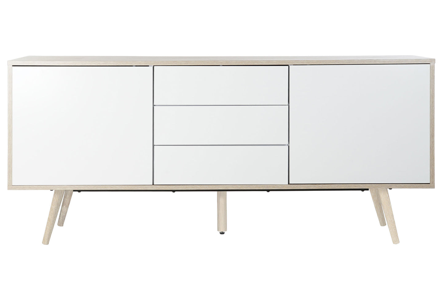 Buffet mdf metal 170*45*76cm blanco