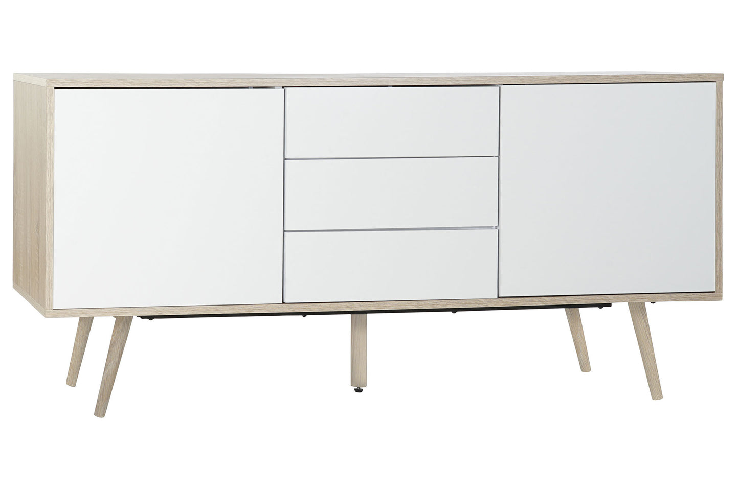 Buffet mdf metal 170*45*76cm blanco