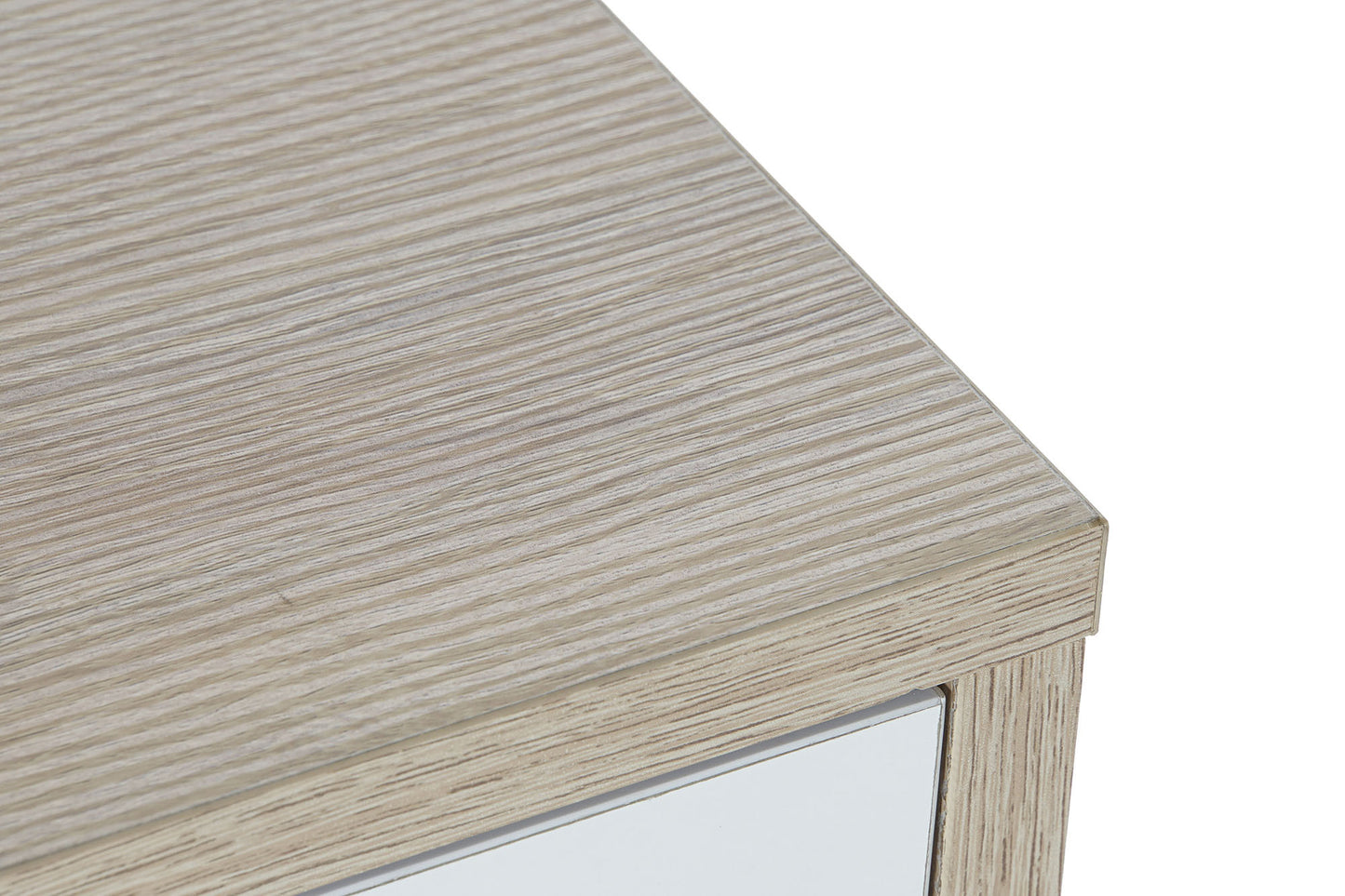 Mueble TV mdf metal 160x40x50cm blanco