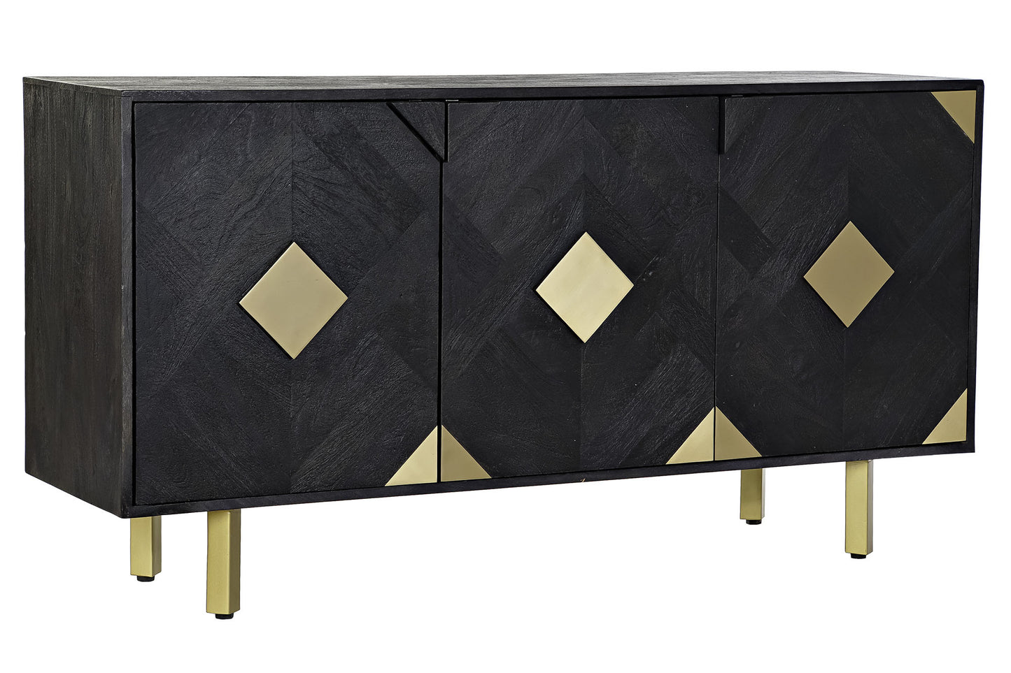 Buffet mango 145*42*77cm negro