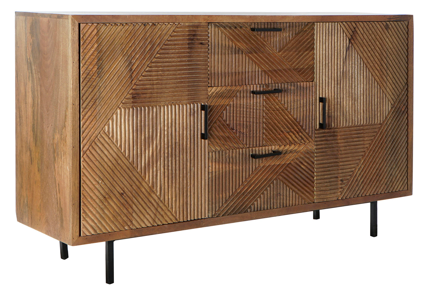 Buffet mango metal 145*40*86cm natural