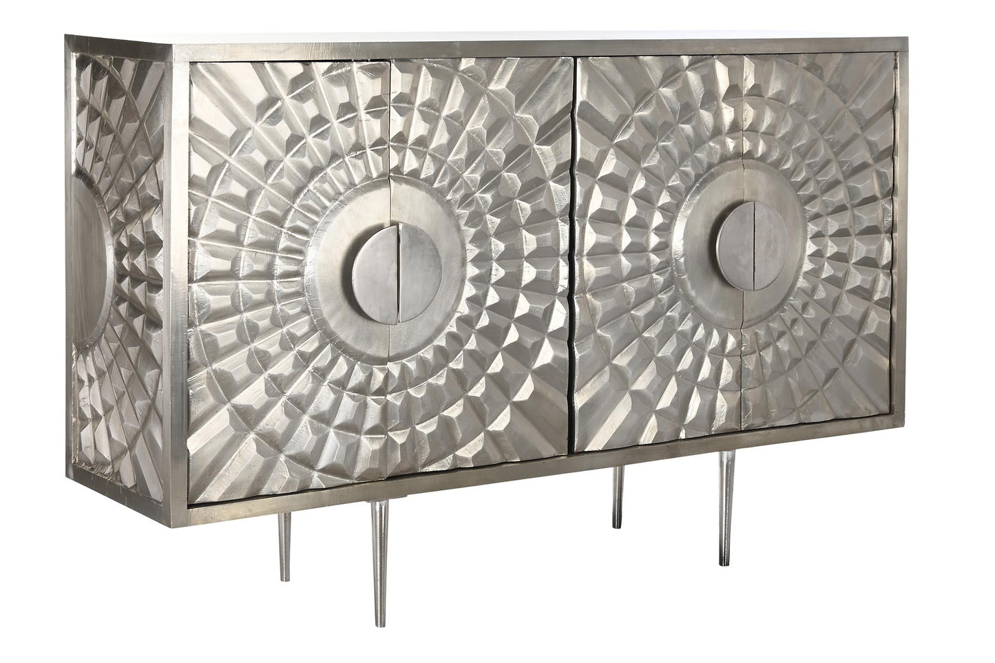 Buffet mango metal 154*43*99.5cm champan