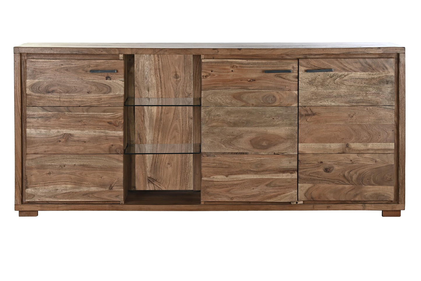 Buffet acacia cristal 175*40*78cm natural marron