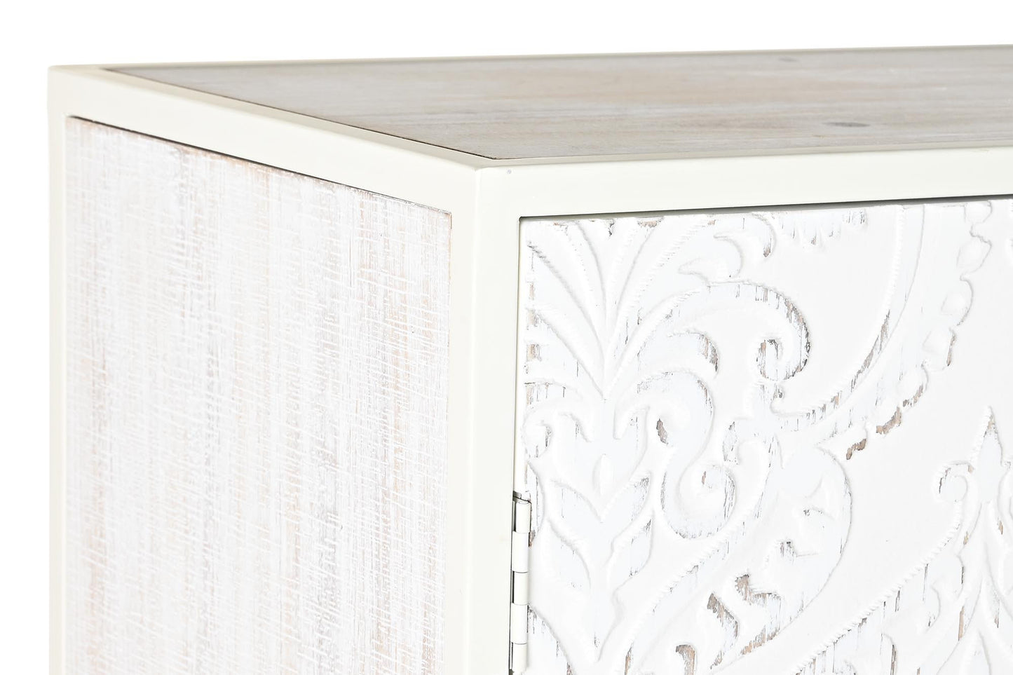 Buffet abeto mdf 156*35*93cm blanco