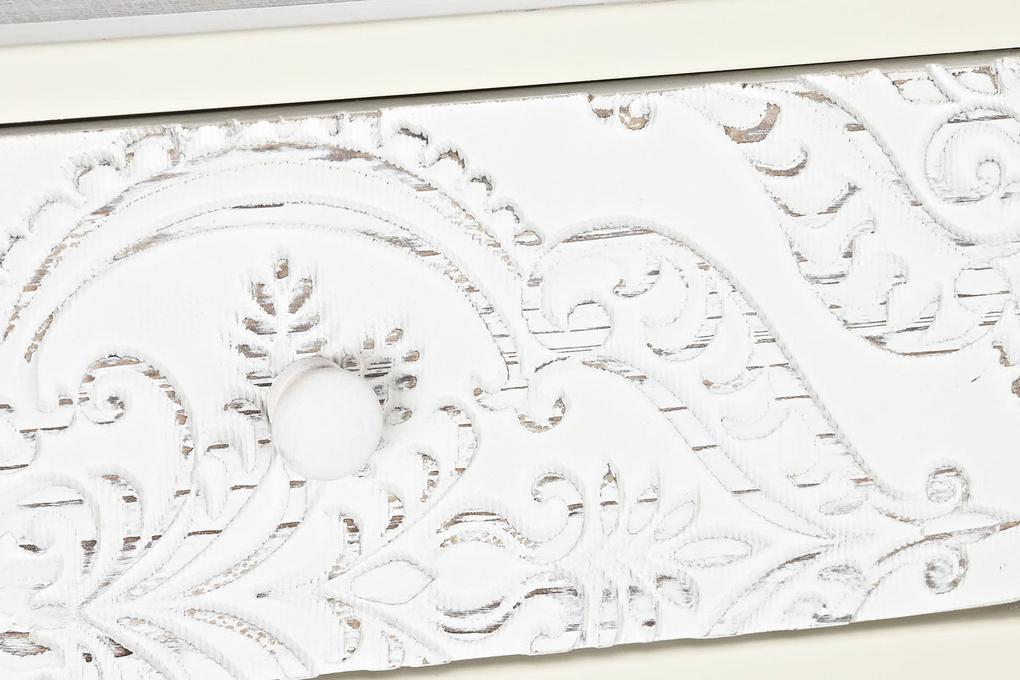 Consola abeto mdf 120*35*80cm blanco