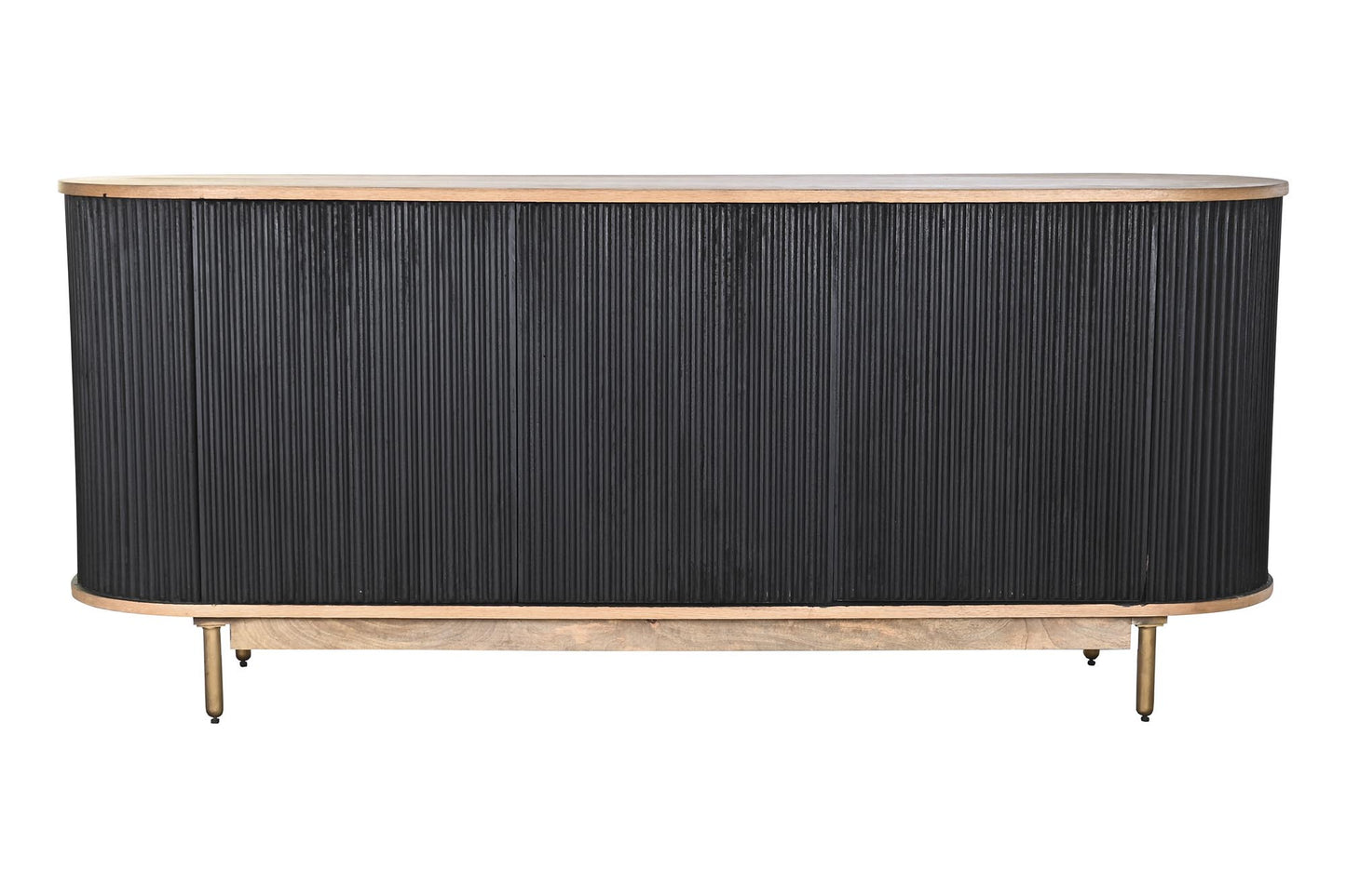 Buffet mango roble 177*45*75cm negro