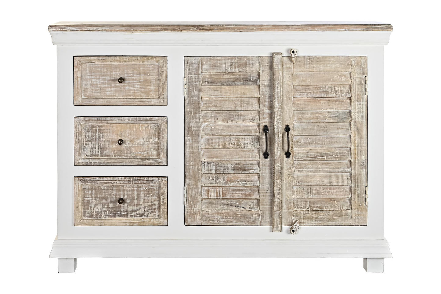 Buffet mango 122*25*91cm blanco