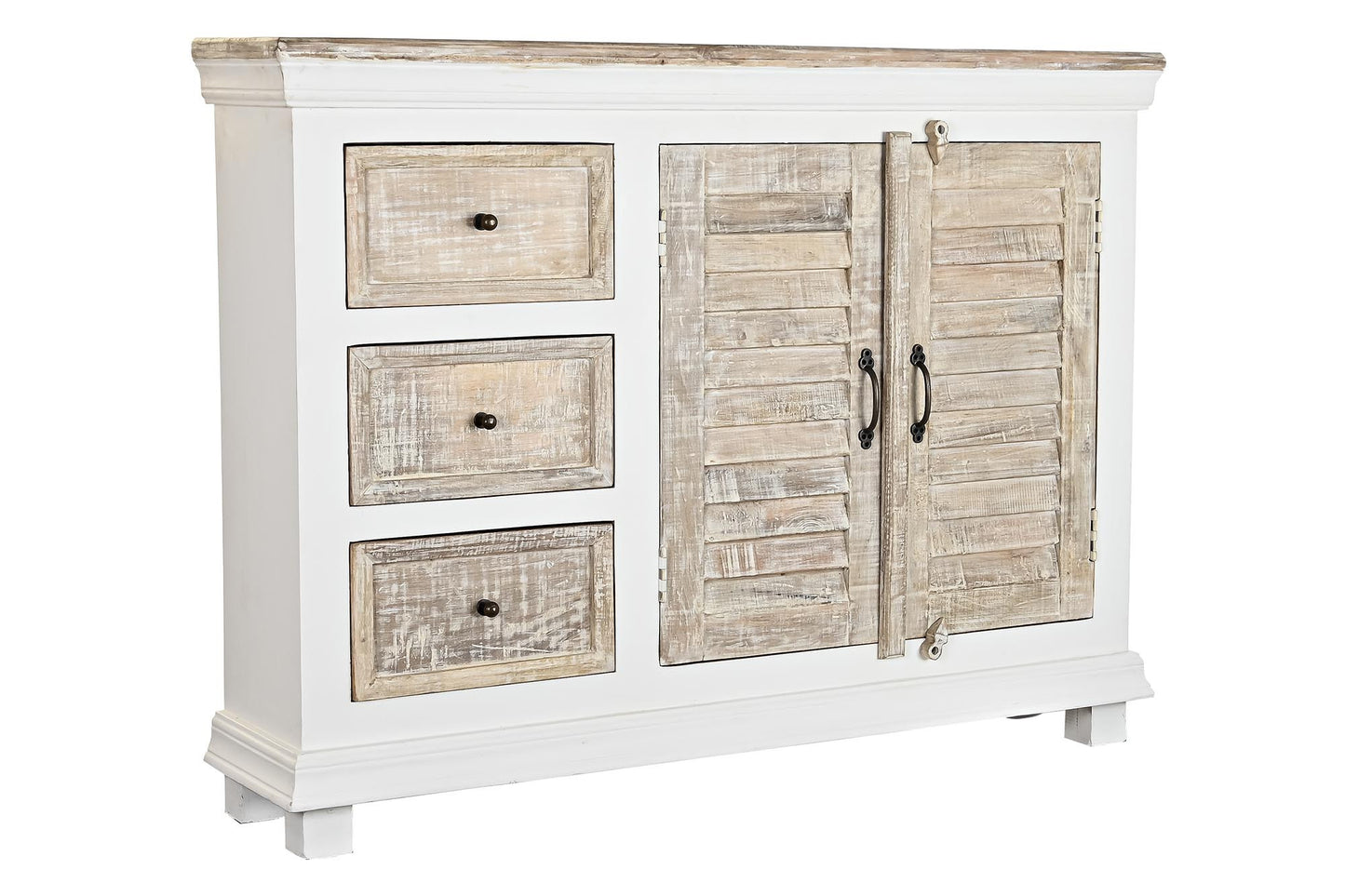 Buffet mango 122*25*91cm blanco