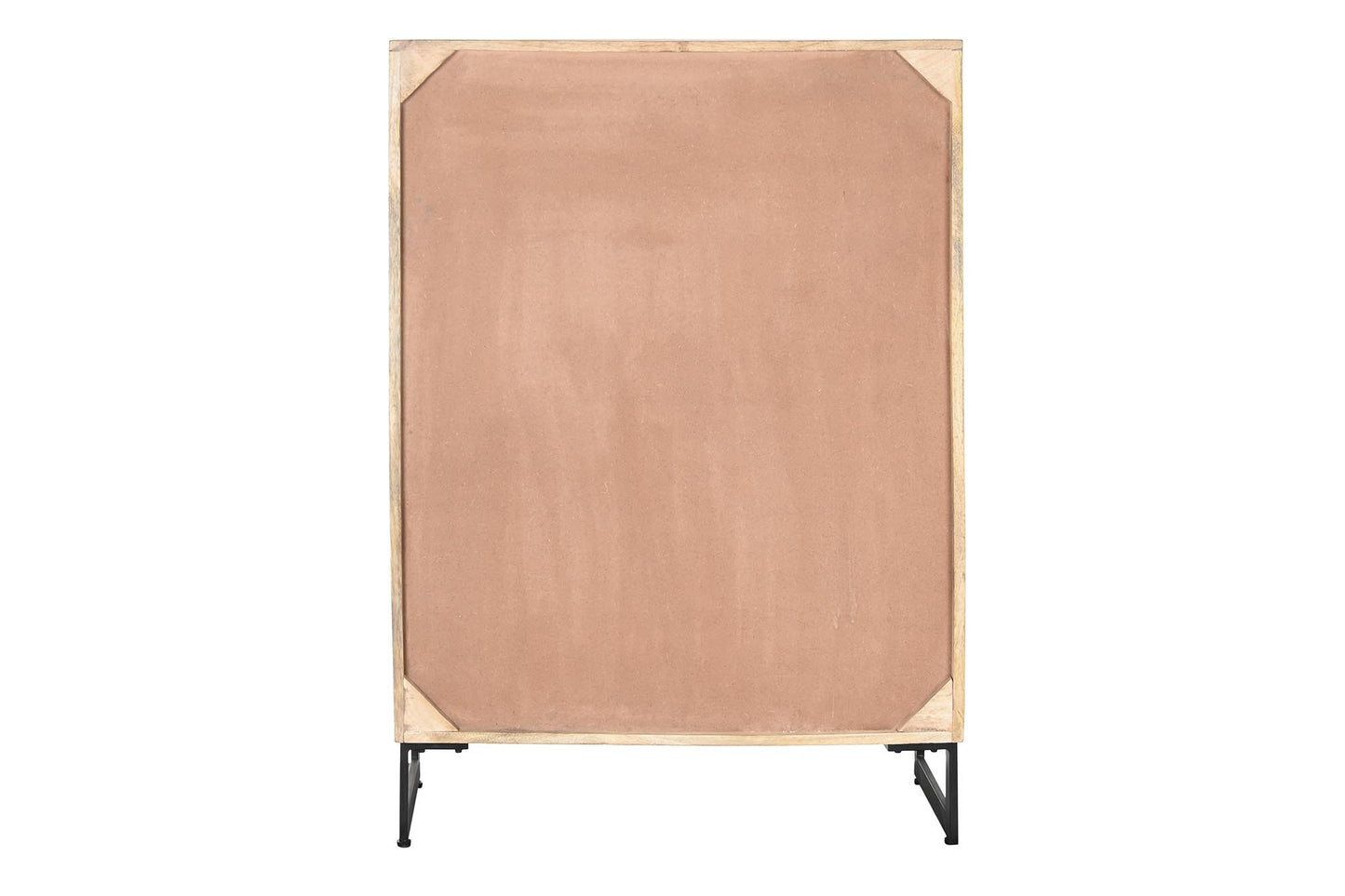 Comoda mango metal 80*40*115cm natural