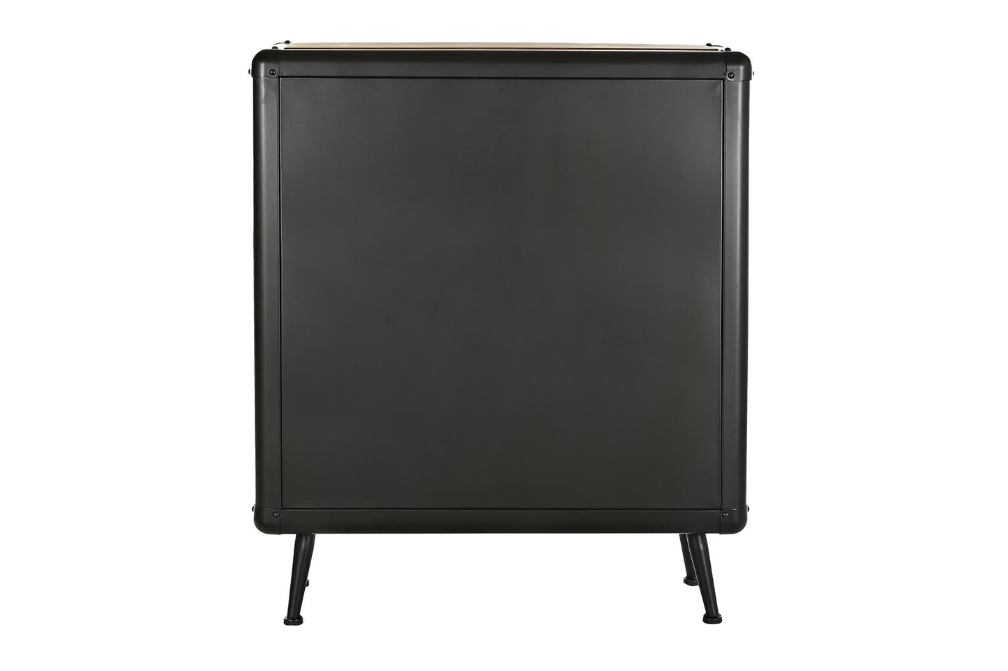 Cajonera abeto metal 80*40*95cm negro