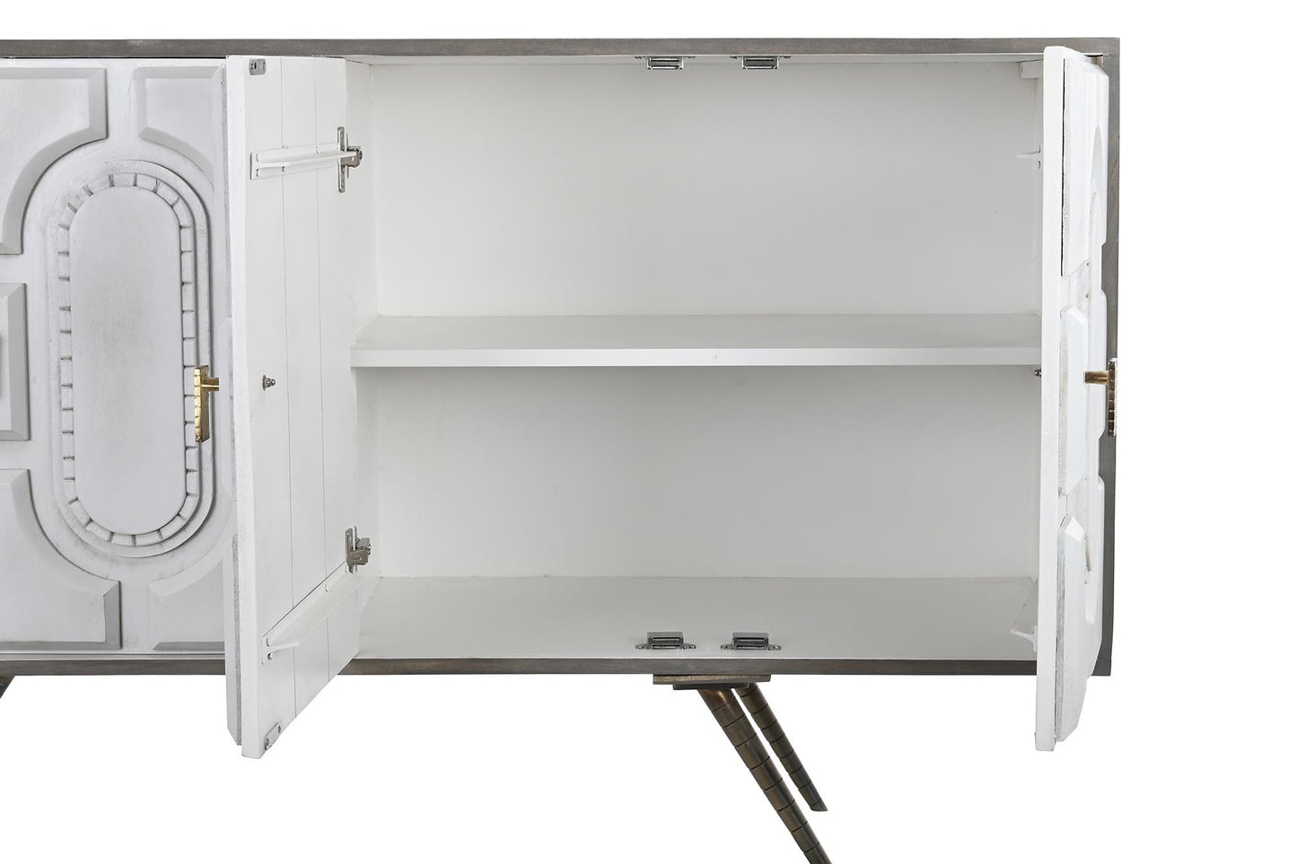 Buffet mango metal 152*43*84cm blanco