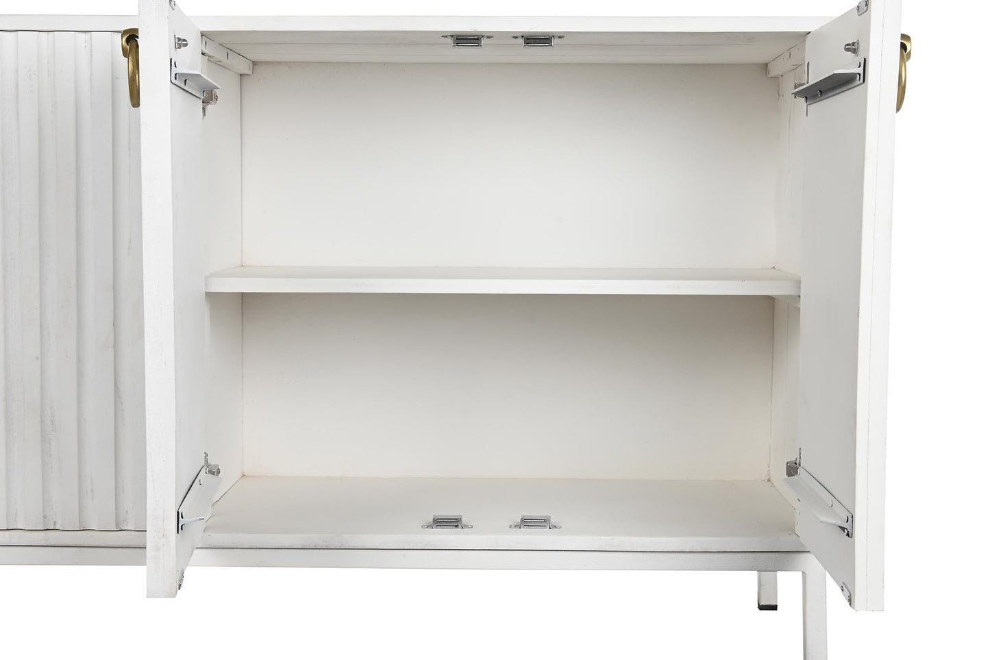 Buffet mango metal 152*40*77cm blanco