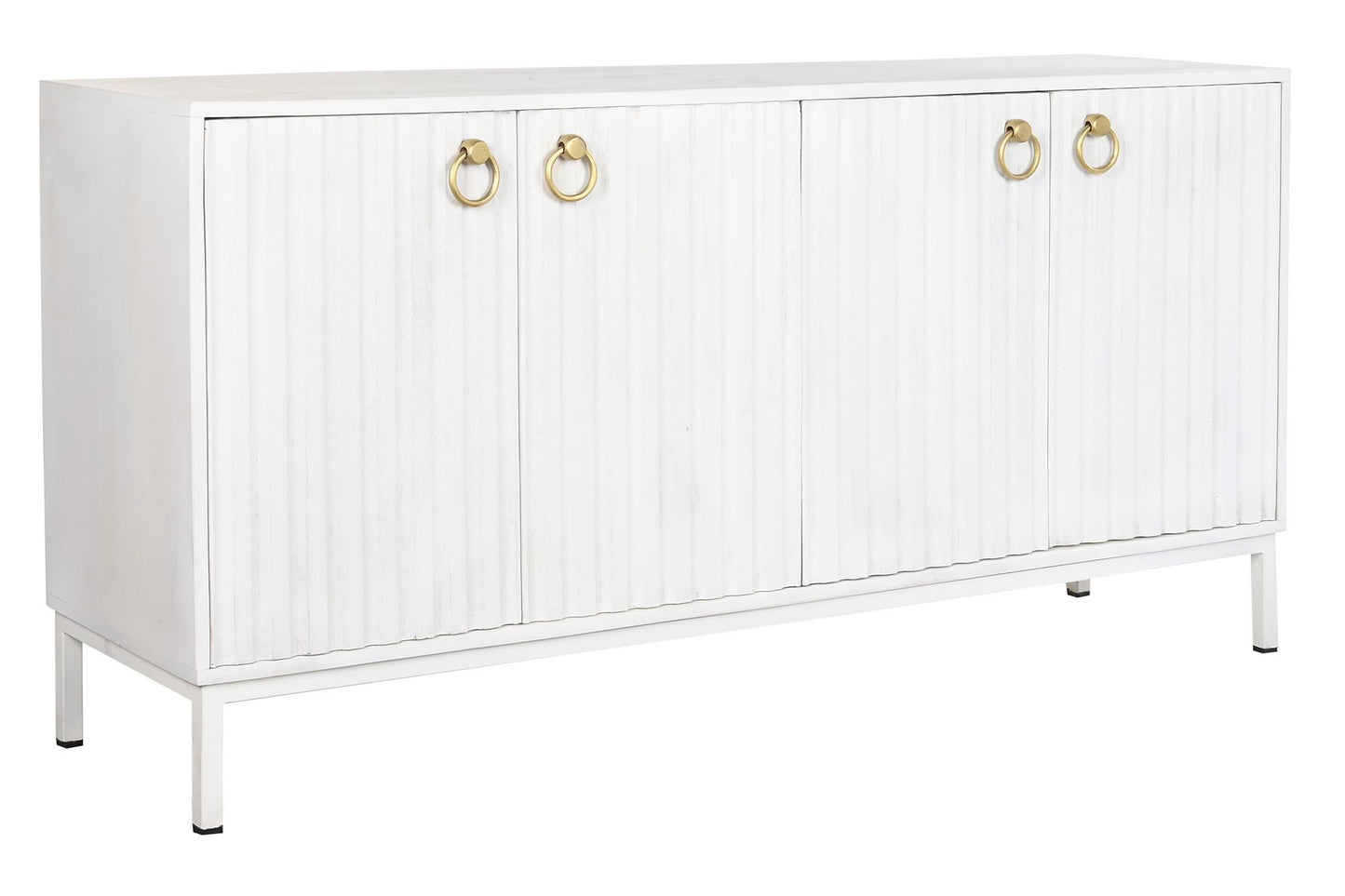 Buffet mango metal 152*40*77cm blanco