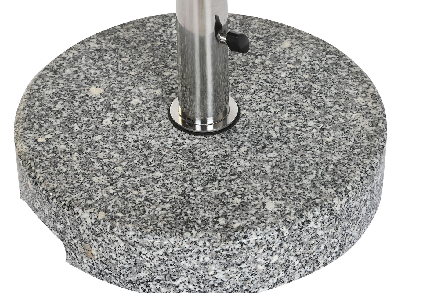 Base parasol granito inox 38*38*41cm 24kg gris