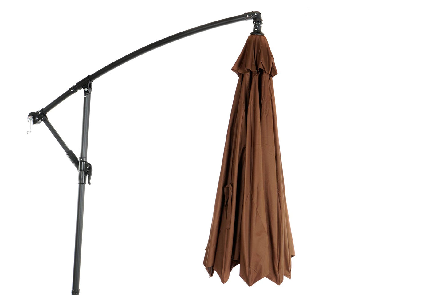 Parasol poliester 300*300*250cm marron