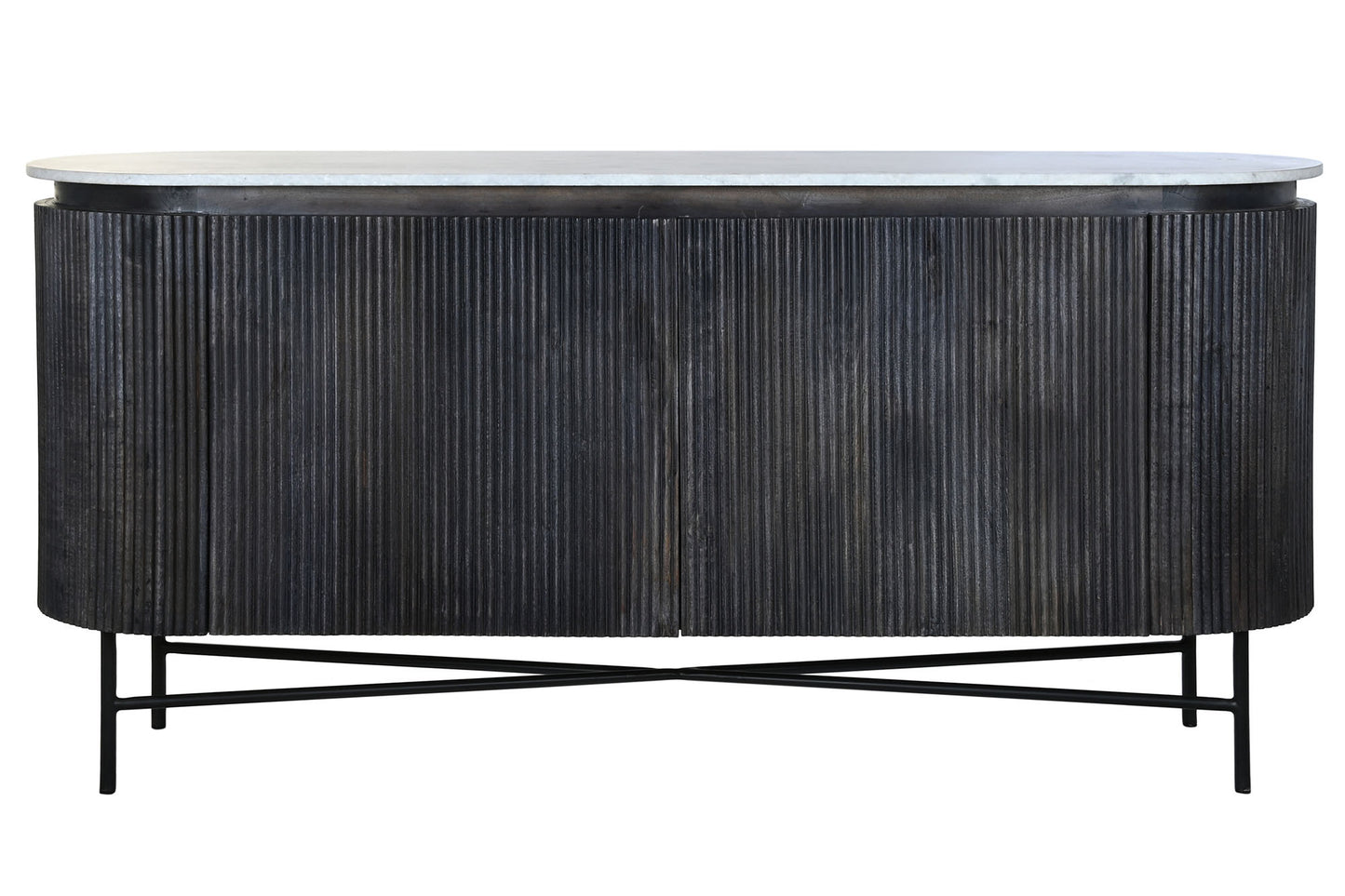 Buffet mango marmol 160*45*75cm negro