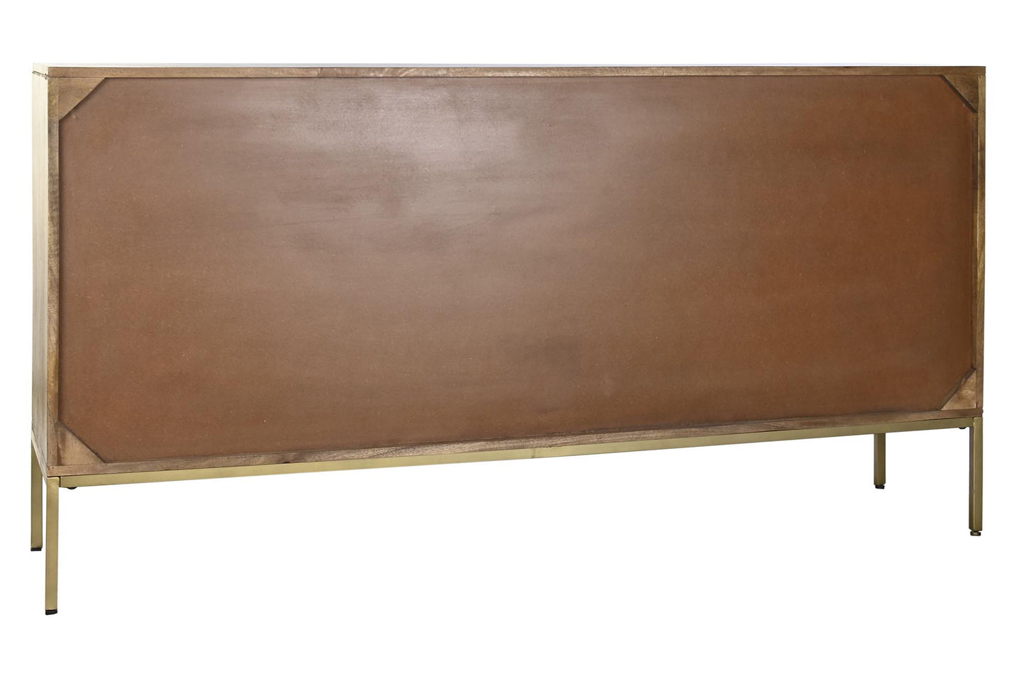 Buffet mango metal 170*40*90cm marron oscuro