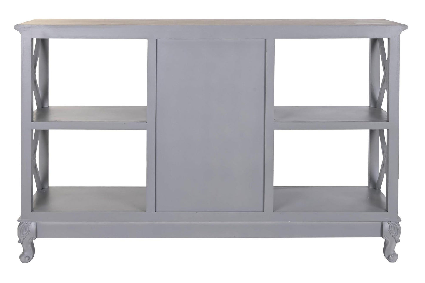 Buffet paulownia mdf 132*40*84.5cm gris