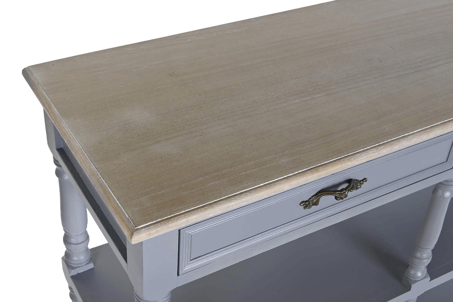 Buffet paulownia mdf 117*39*89cm 2 caj gris