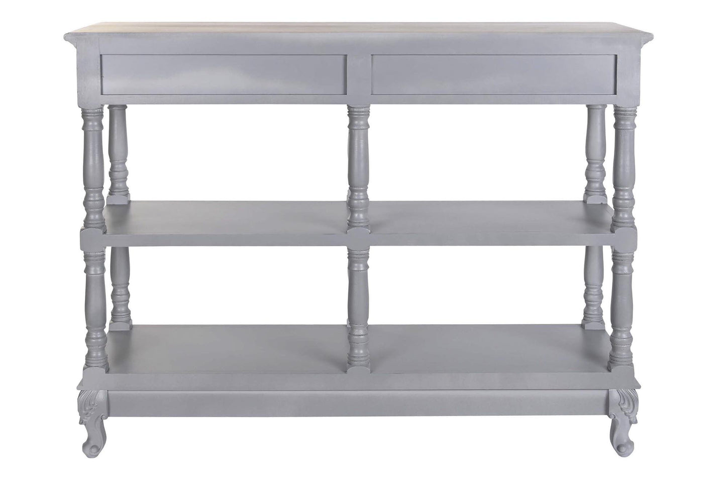 Buffet paulownia mdf 117*39*89cm 2 caj gris