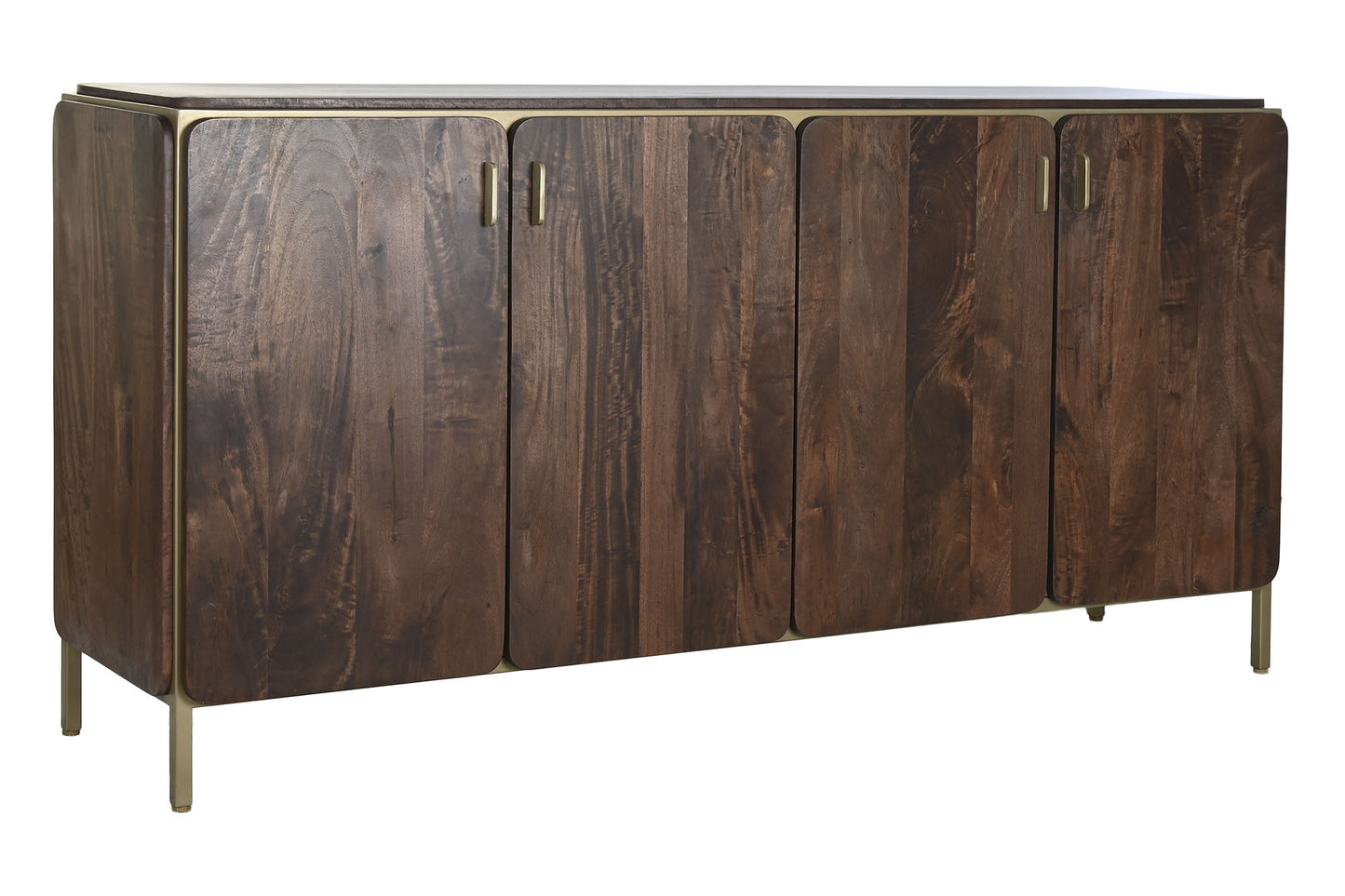 Buffet acero mango 160*40*81cm marron