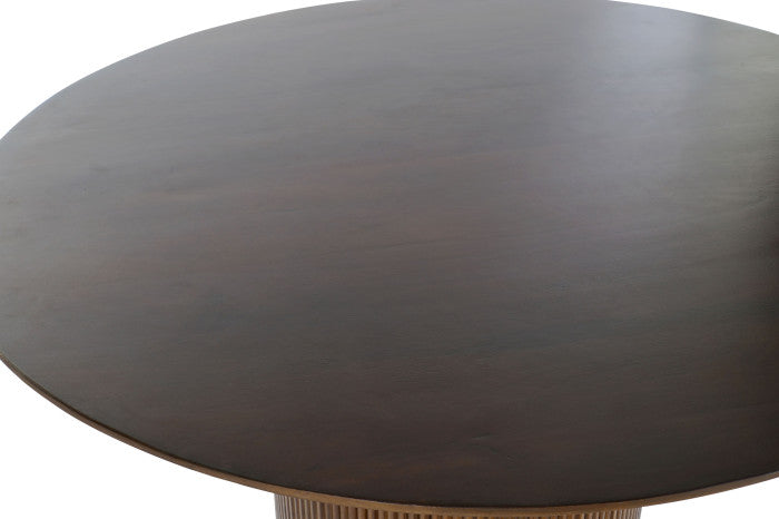 Mesa de Comedor Mango 120x120x76 cm – Natural