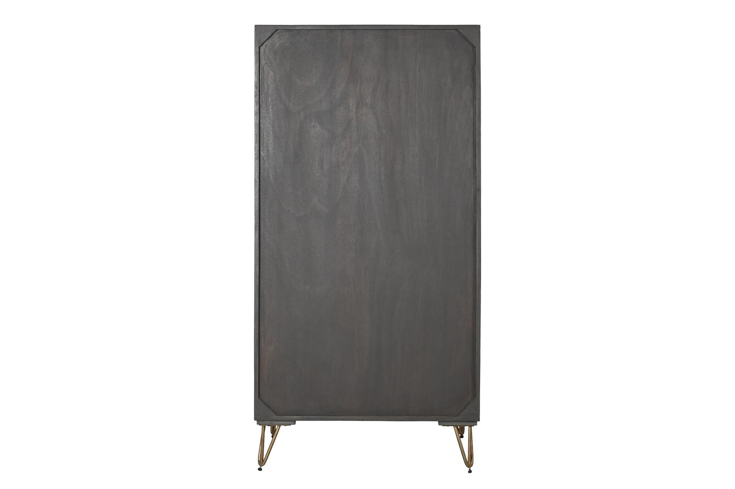 Armario mango metal 70*45*142cm marron