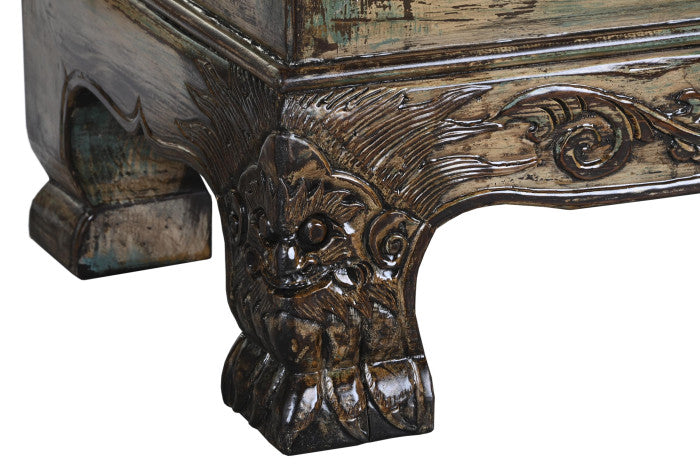 Descalzadora de Olmo 179x43x58 cm – 4 Cajones – Colección SEA SIDE