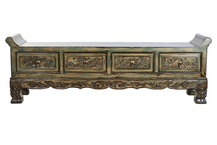 Descalzadora de Olmo 179x43x58 cm – 4 Cajones – Colección SEA SIDE