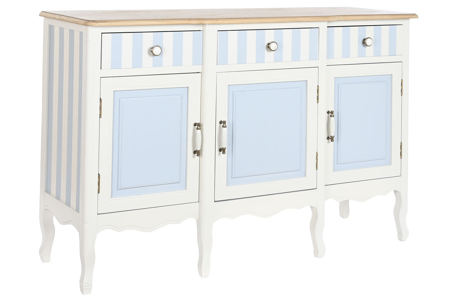 Buffet paulownia 140*45*90cm blanco