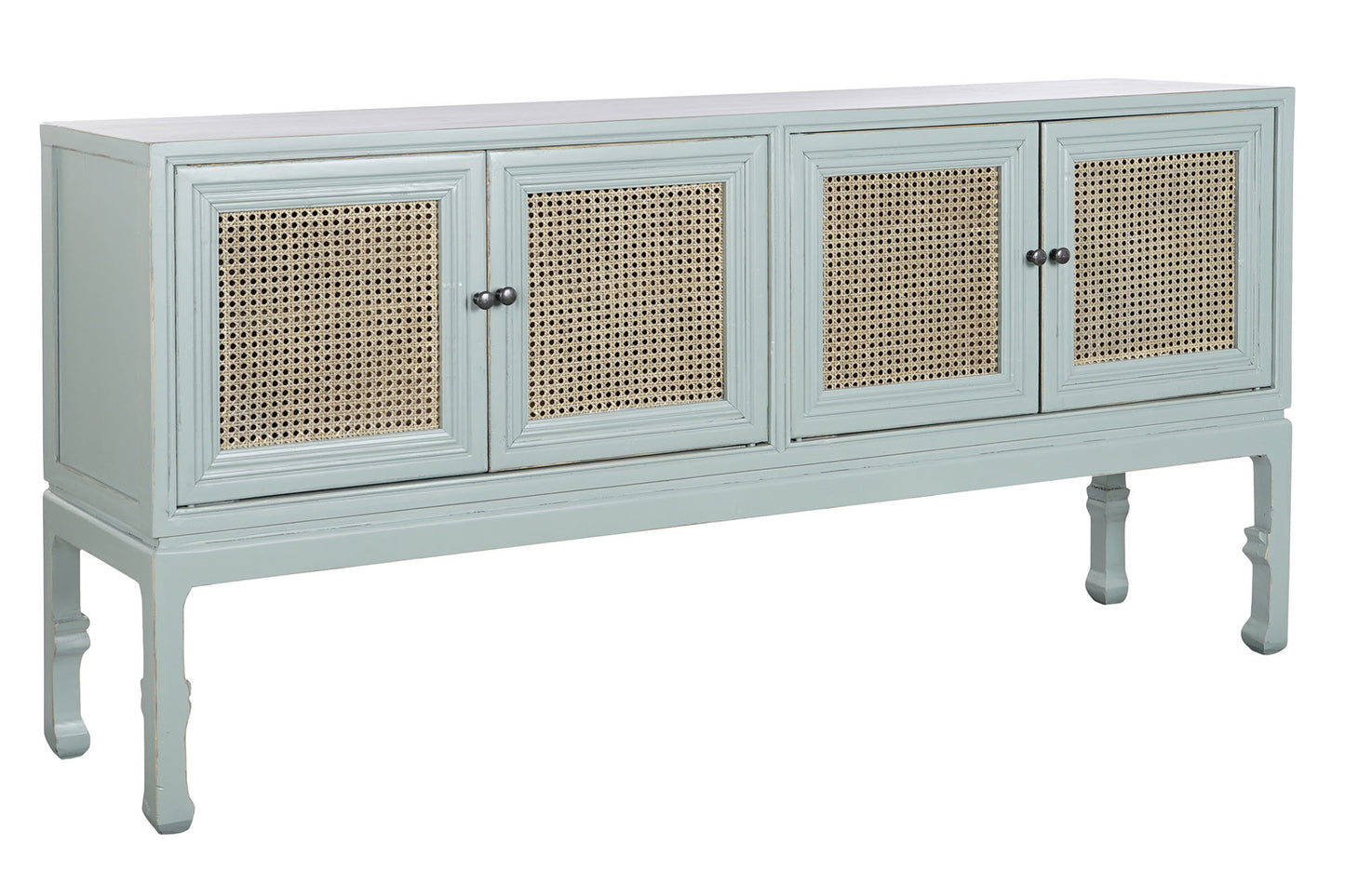 Buffet olmo ratan 180*40*85cm verde