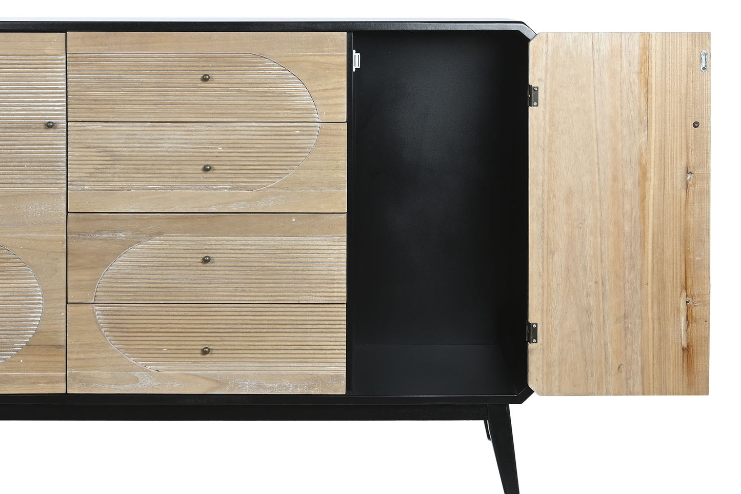 Buffet madera 120*40*90.5cm negro