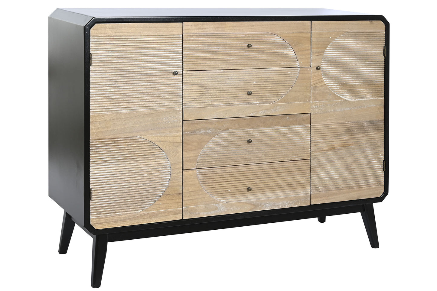 Buffet madera 120*40*90.5cm negro