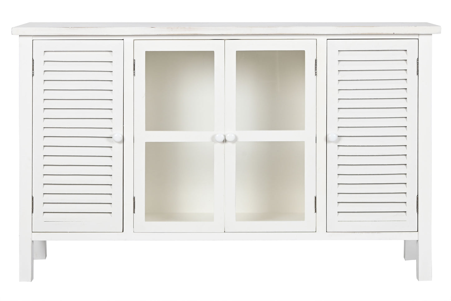 Buffet abeto mdf 130*40*80cm blanco