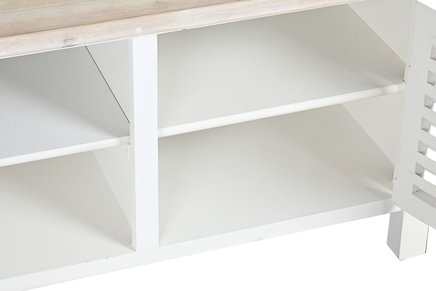 Mueble TV abeto mdf 120*40*45cm blanco