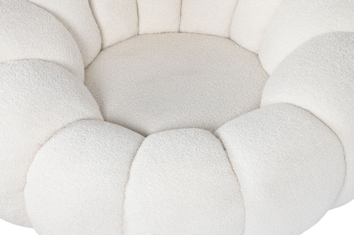 Sillón Giratorio Borreguito – 98 x 97 x 62 cm