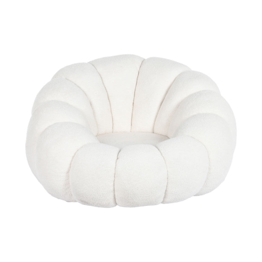 Sillón Giratorio Borreguito – 98 x 97 x 62 cm