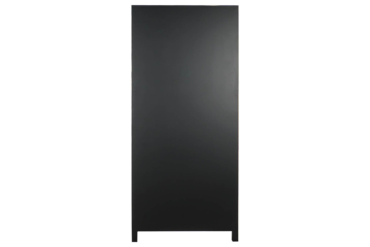 Armario abeto mdf 85.5*50.5*186.2cm negro