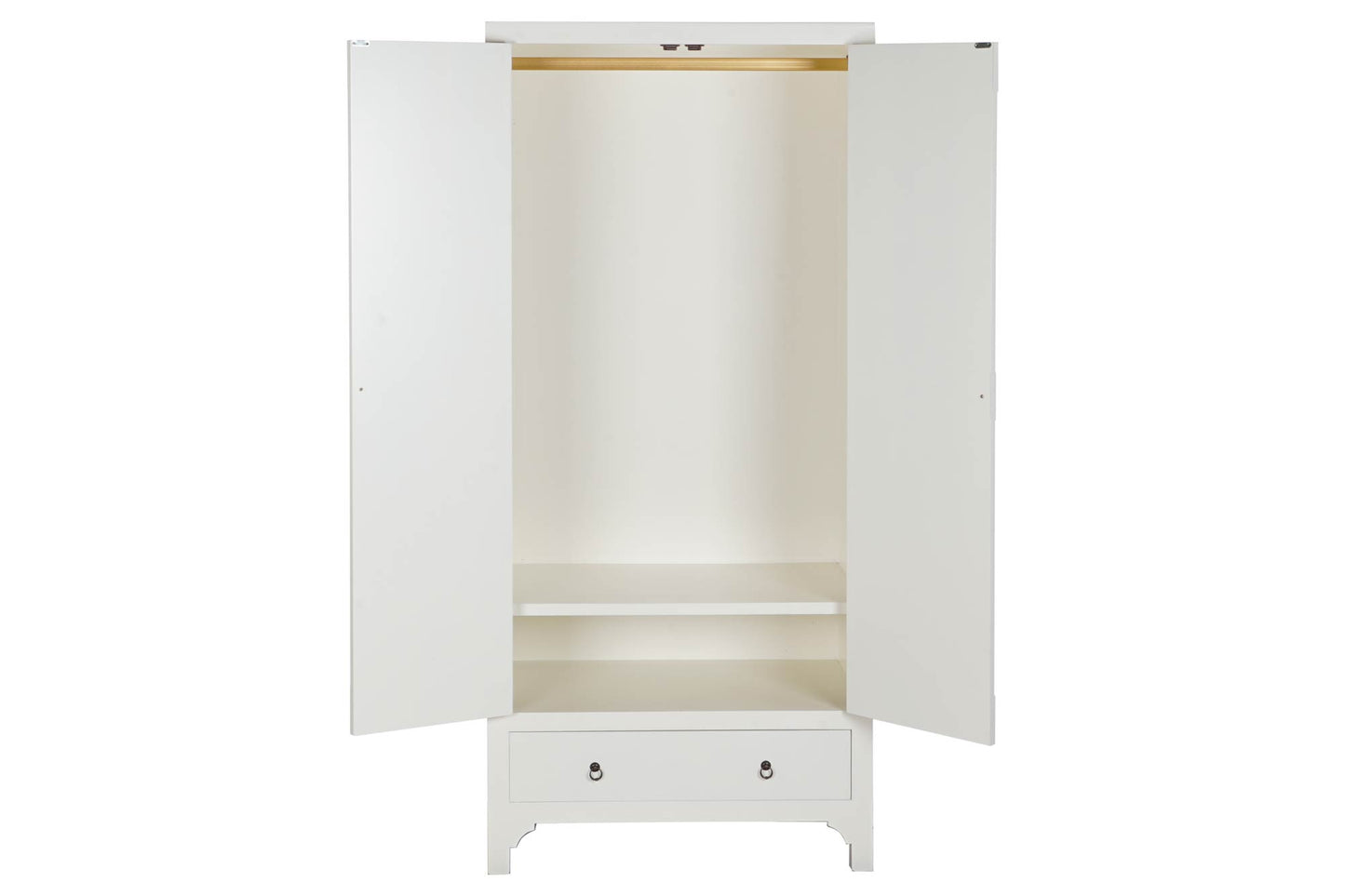 Armario abeto mdf 85.5*50.5*186.2cm blanco