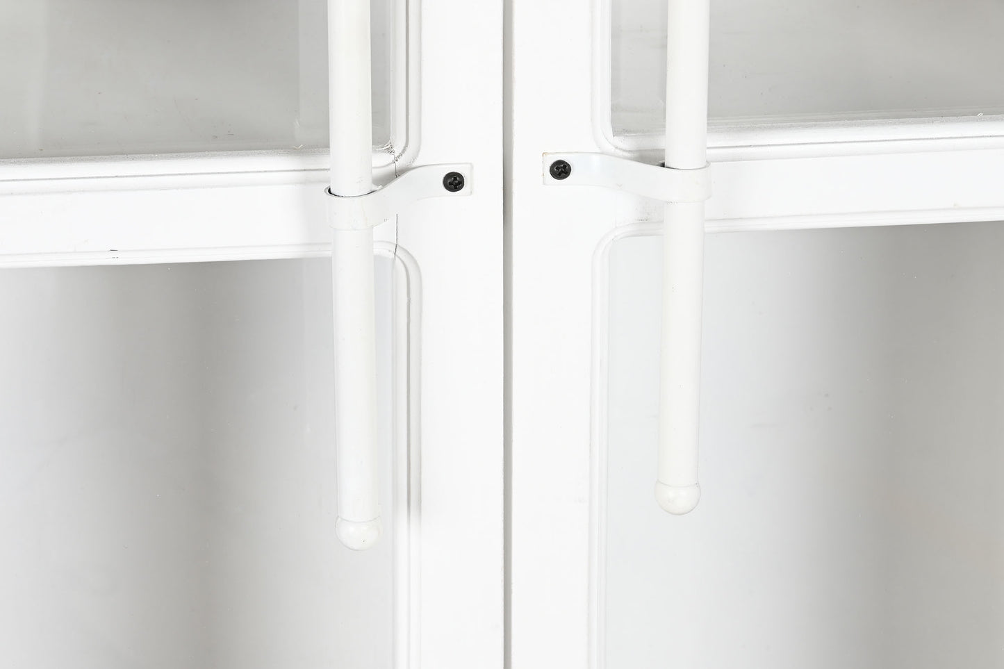 Vitrina abeto cristal 127.5*33*212cm blanco