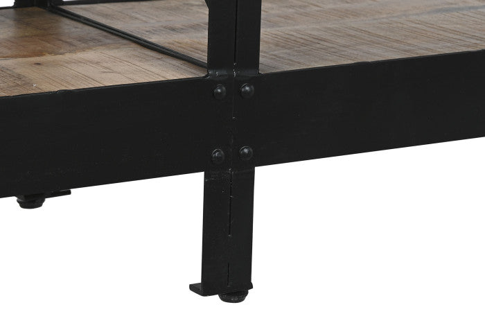 Estantería de Metal y Mango – 180 x 35 x 220 cm – Escalera