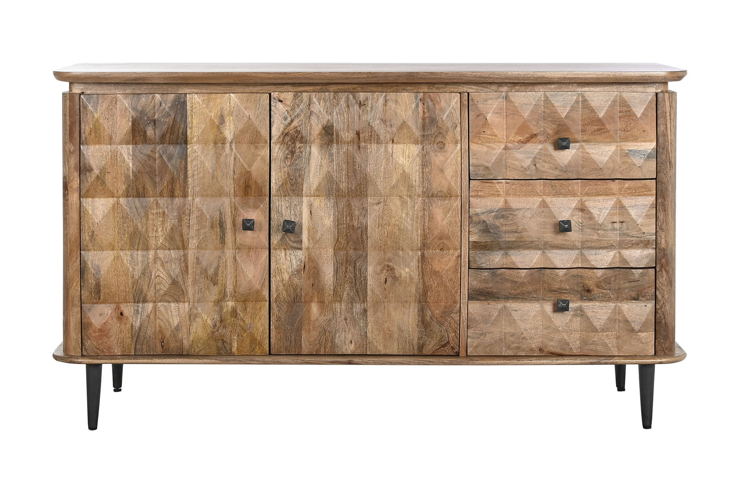 Buffet mango metal 140*40*82cm natural