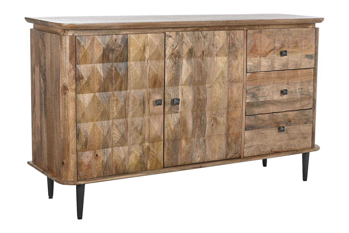 Buffet mango metal 140*40*82cm natural