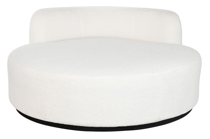 Sofá Poliéster 150x150x69 Borreguito Blanco