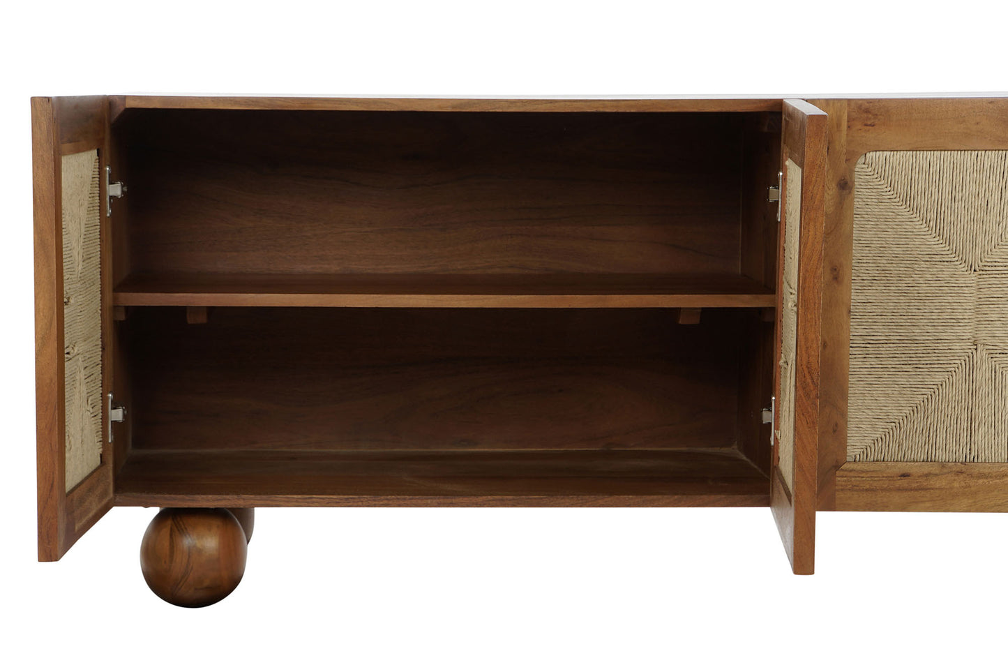 Buffet acacia ratan 165*45*60cm trenzado