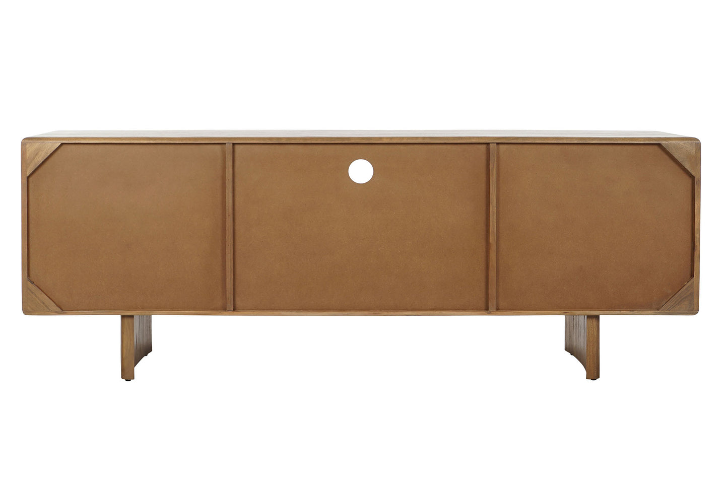 Mueble TV acacia 175*43.5*65cm marron oscuro