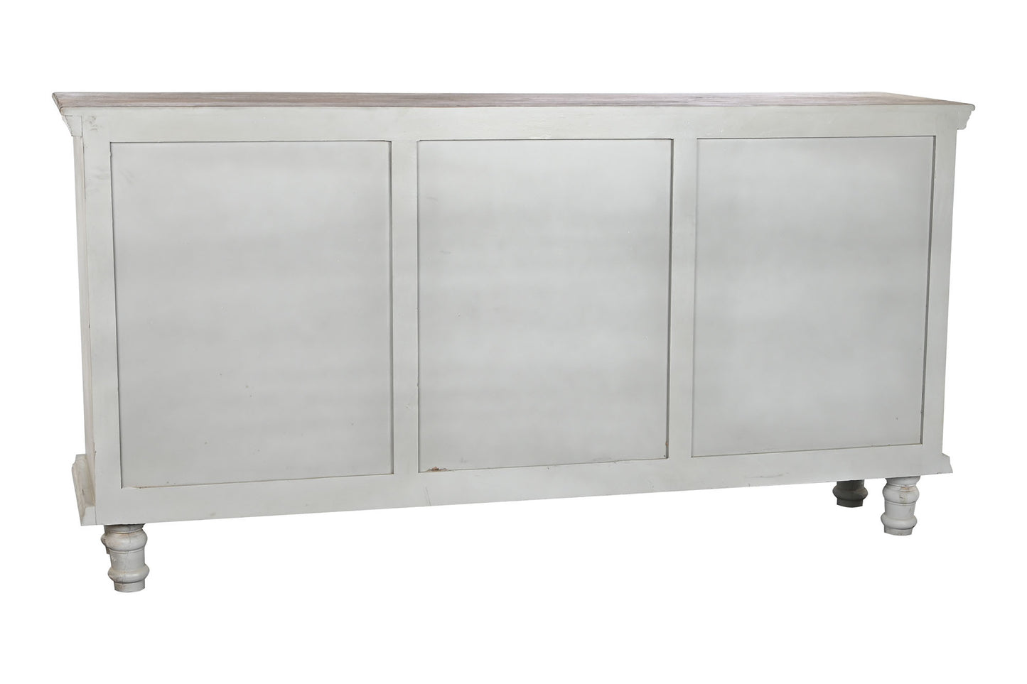 Buffet mango espejo 191*43*98cm tallado gris