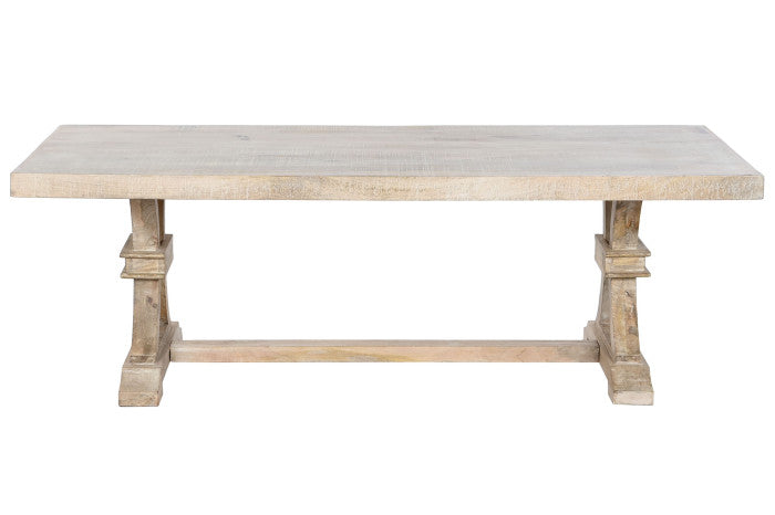 Mesa Centro Madera Maciza Mango 150x70x50 – Decapé
