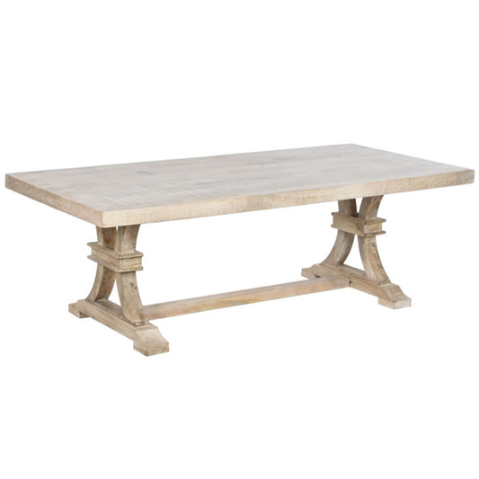 Mesa Centro Madera Maciza Mango 150x70x50 – Decapé